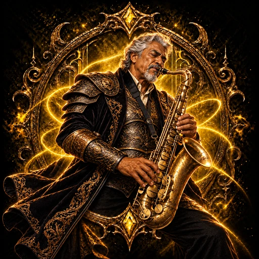 Jazz Warrior character art